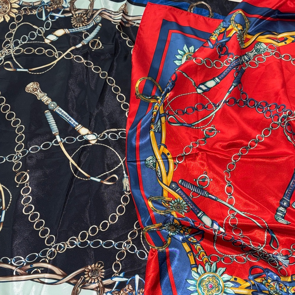 35"x25" Printed Scarves